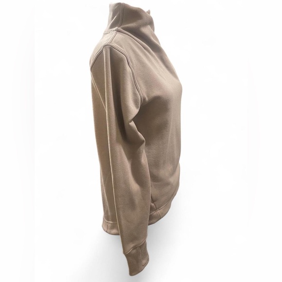 Athleta Cozy Karma Twist Neck Sweatshirt – Size XXS – Taupe Beige - Picture 3 of 7